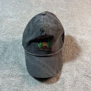 Cobras‎ Unisex Snapback Hat Cap Gray Sedona Arizona Cactus Desert Adjustable OS